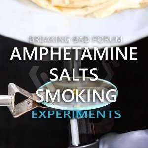 Amphetamine Salts Smoking Experiments